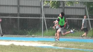 20151106土城國中運動會  國三男生400接