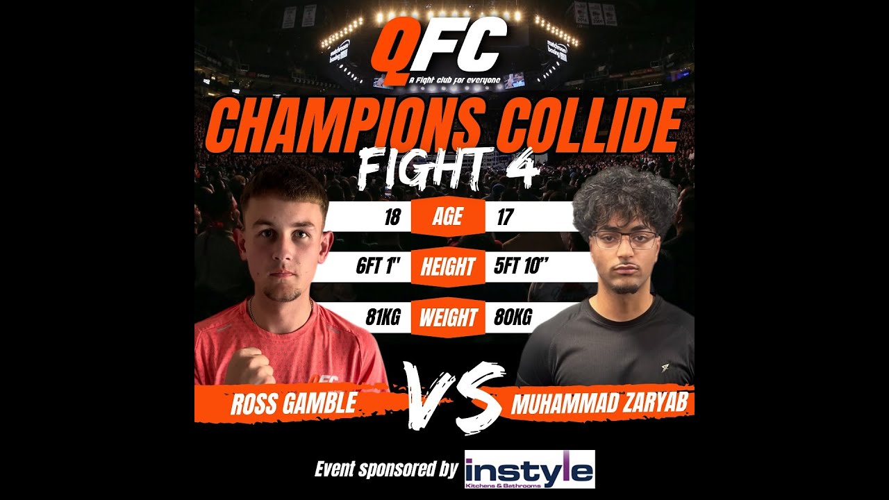 Qfc Boxing QFC BOXING CHAMPIONS COLLIDE - FIGHT 4 - YouTube