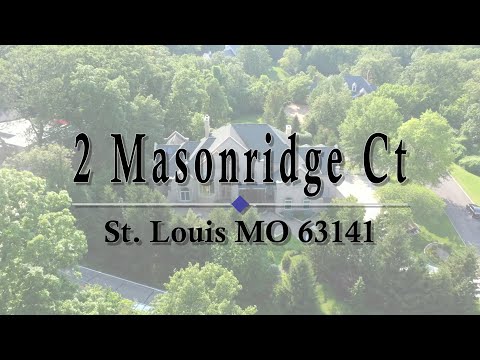 2 Masonridge Ct, St Louis, MO home video tour