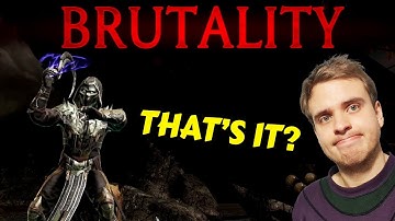 MK Mobile. Noob Saibot Brutality is DISAPPOINTING... Noob Brutality Gameplay.