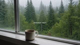 summer rain vibes โ๏ธ gentle piano for reading, studying & deep focus