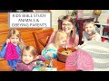Kids Bible Study - Animals & Obeying Our Parents - God's Special Protection