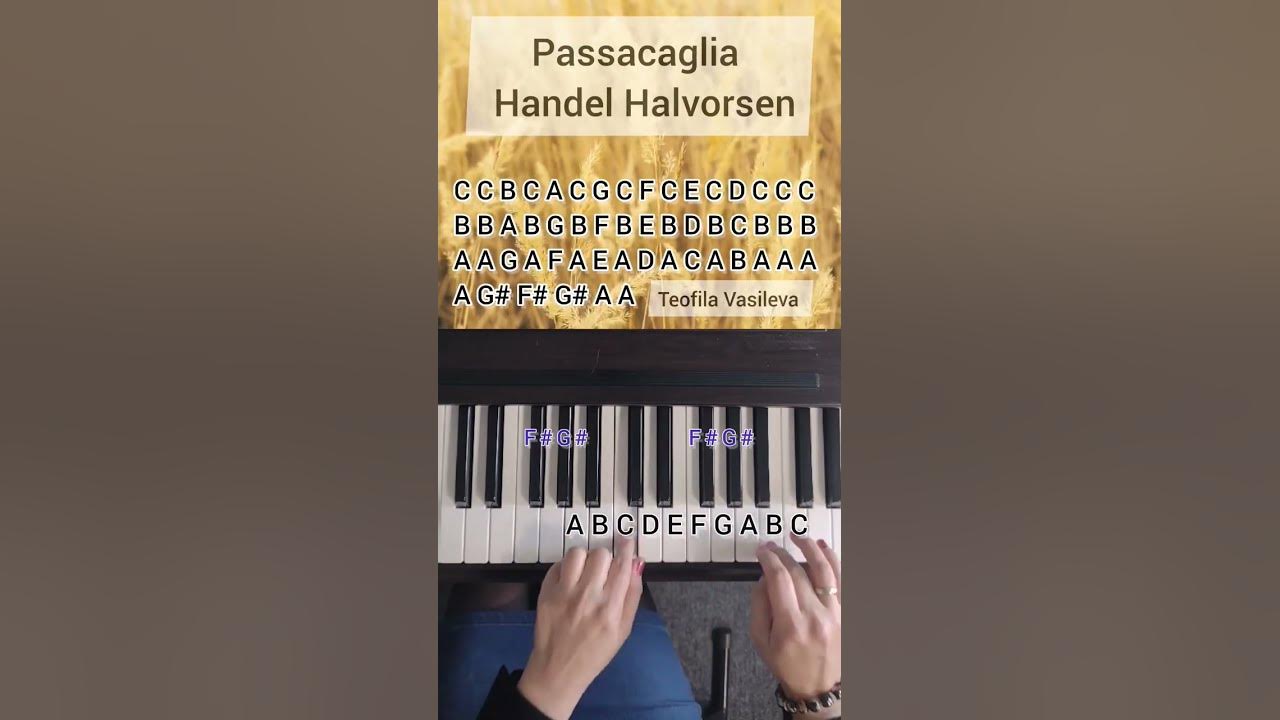 Passacaglia 🎵 Handel Halvorsen 🎶 Music tutorial in 30 seconds Passacaglia 🎵 Handel Halvorsen 🎶 Music tutorial in 30 seconds