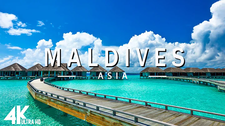 FLYING OVER MALDIVES (4K UHD)- Relaxing Music Along With Beautiful Nature Videos - 4K Video Ultra HD