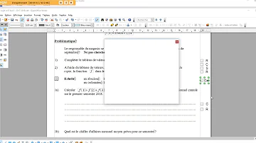 Comment cocher une case dans Open Office ?