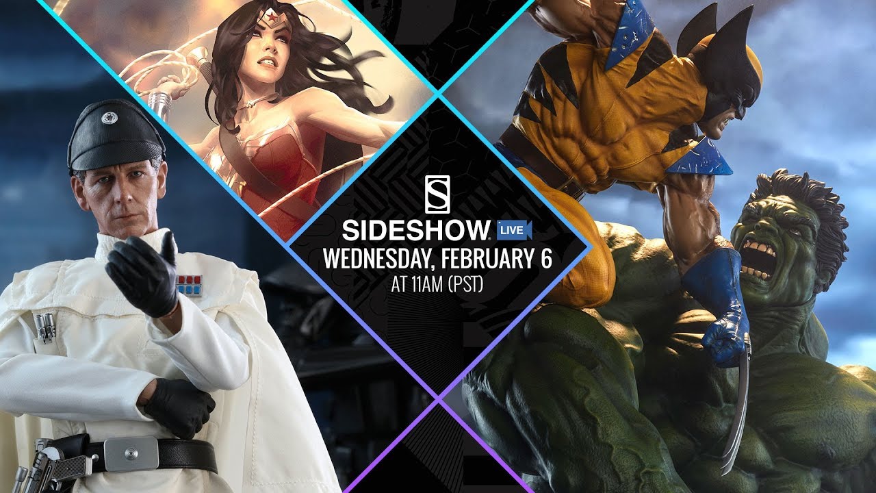 Hot Toys Sneak Peek, Wonder Woman, Hulk vs. Wolverine - Sideshow Live