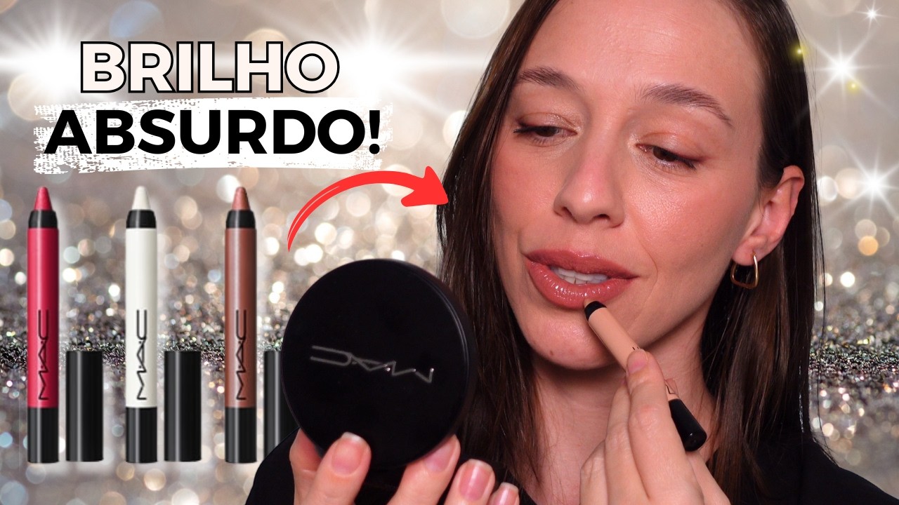 O BATOM mais BRILHANTE da MAC?! Testei o NOVO DAZZLELIPS | LITA MELLO