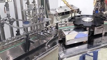 Dây chuyền chiết rót đóng gói nước yến tự động mới nhất năm 2024