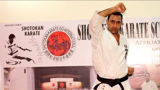 Learning Karate Age Uke Upper Block