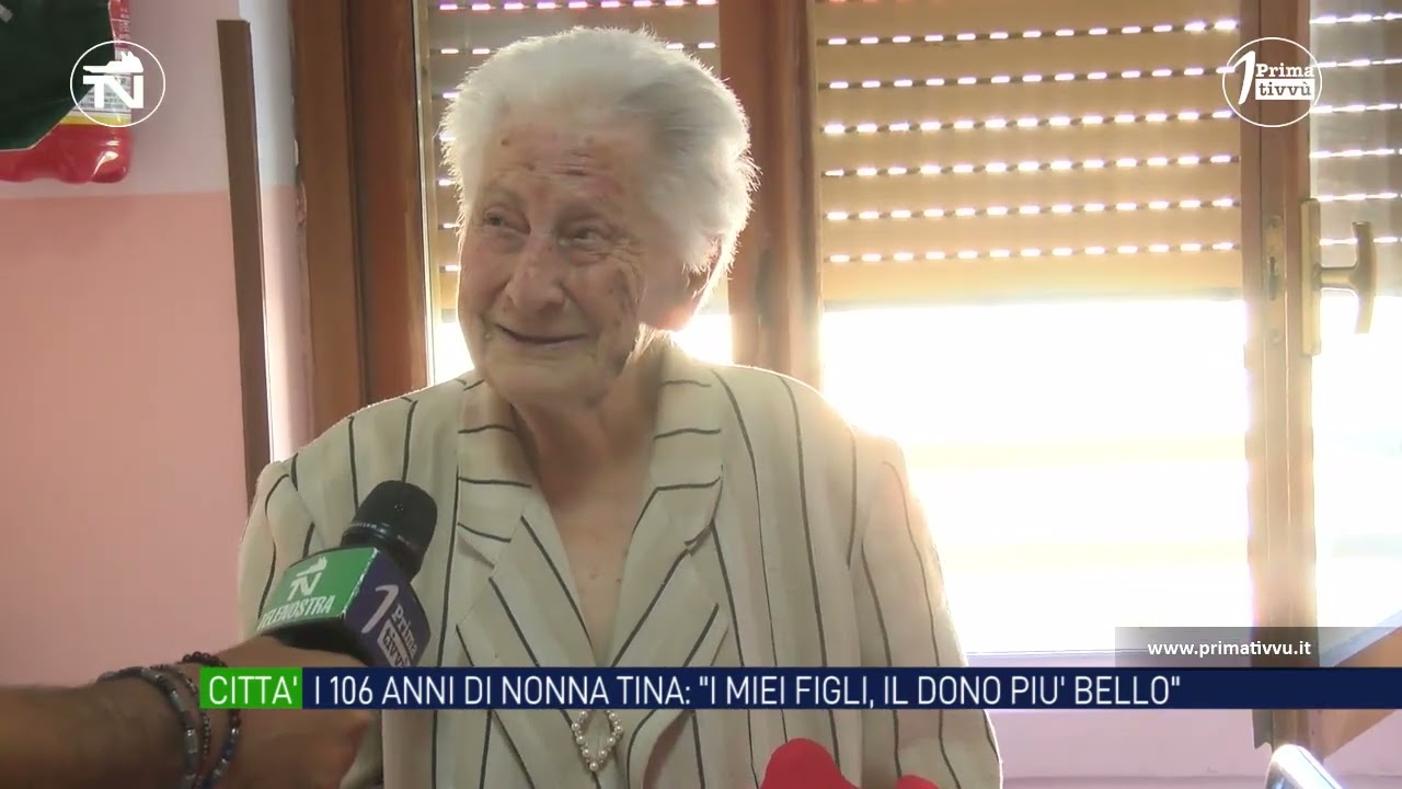 Festa al “Rubilli” per i 106 anni di nonna Tina: “I miei figli il dono più bello”