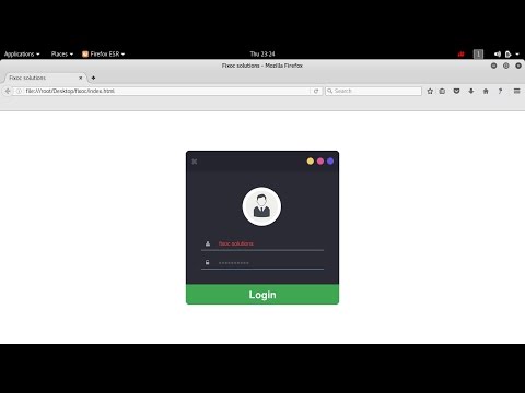 Tutorial On How To Create Login Page With Bootstrap, Html And Css