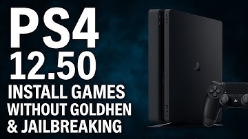 PS4 12.50 Install Games | Installing Free Games PKGS Without GoldHen & Jailbreaking (Testkit)