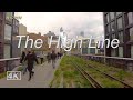 New York City Springtime POV Walk On The High Line - 4K