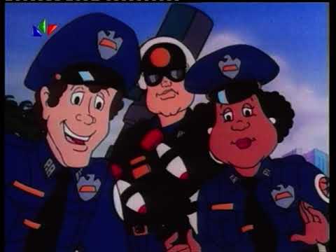 LNK Policijos Akademija Police Academy The Animated Series 1988 1989 Tik LT Intro 