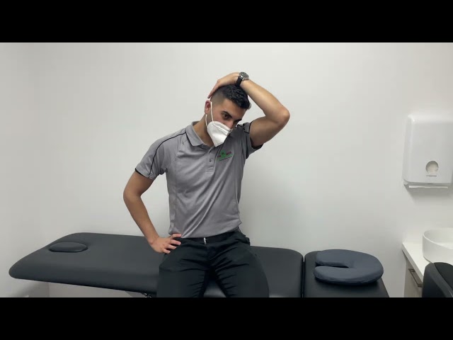 Beat Neck pain with this Levator scapulae stretch