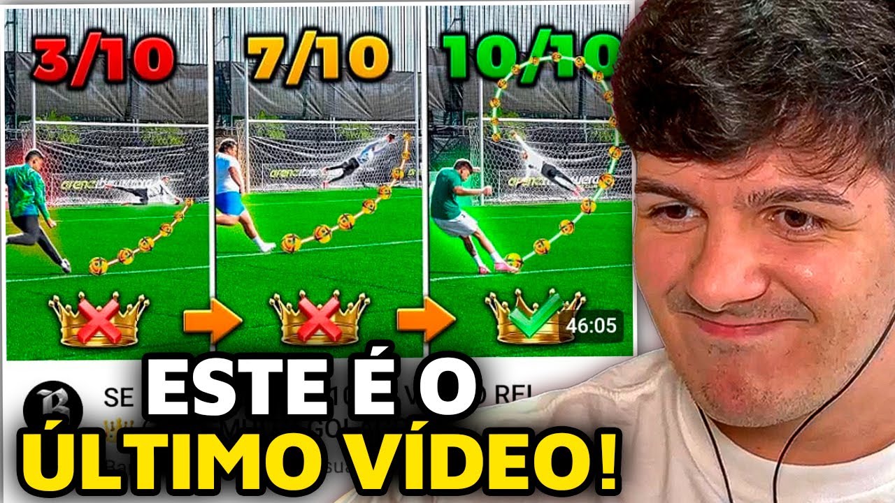 SE FIZER GOLAÇO 10/10 VIRA O REI 👑 (TEVE MUITO GOLAÇO ABSURDO) - wardi REACT!