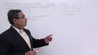 Syntax Directed Translation  - GATE Exercise 2