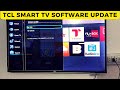 How To Update TCL Smart Tv Software