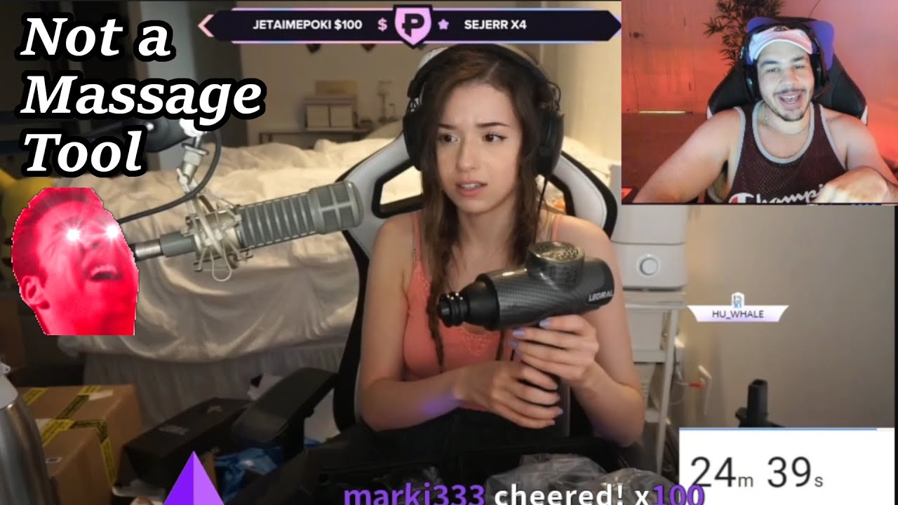 Greekgodx buys Pokimane a Vibrator for her Birthday Present OMEGALUL Greekgodx buys Pokimane a Vibrator for her Birthday Present OMEGALUL