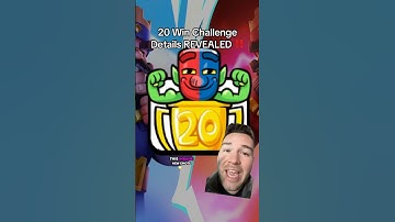 20 Win Challenge Details Revealed! 🤩🤩