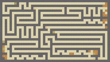 Лабиринт с роботом - Python