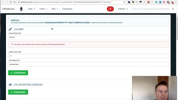 Intricacies of the EthTools.com Interact With Contract tool