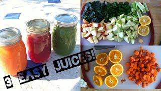 Watch in hd! juice #1 kale cucumber lemon (green juice): * herb of
choice 2 small or 1 large 1-2 celery stalks green apples (approx.
3)...