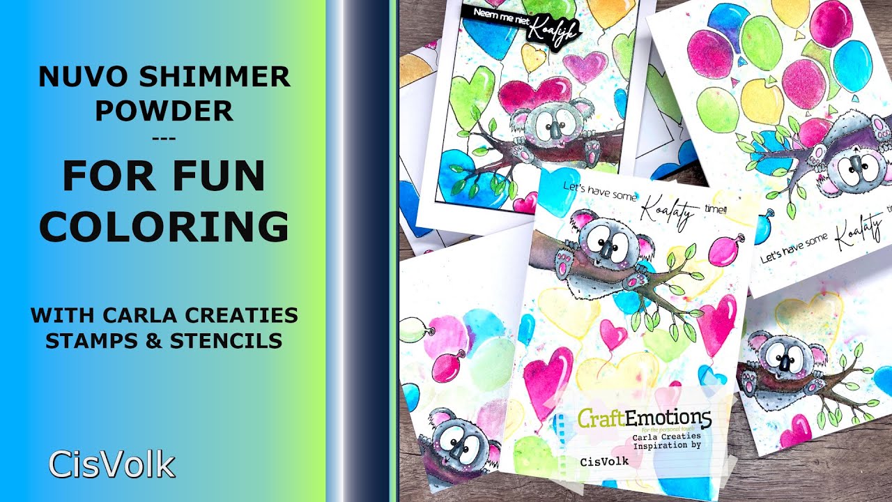 Koalaty time with NUVO Shimmer powders!