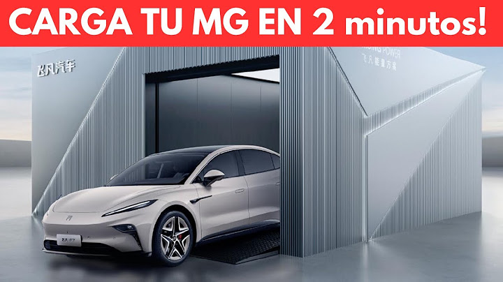 🔴 MG PRESENTA EL INTERCAMBIO DE BATERÍAS!