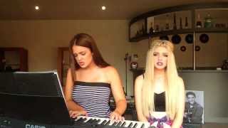 'Say Something' A Great Big World cover by Larissa Lambet and Amanda Talevski