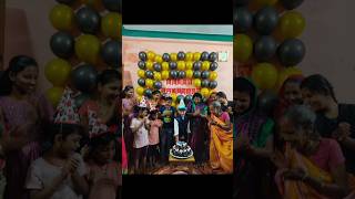 Happy Birthday Krishna 🥳🎉✨ || Birthday party #ytshorts #birthdaycelebration #vijaythalapathy