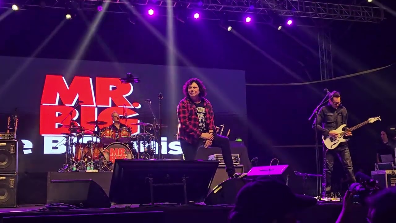 Mr.Big - Temperamental live at Bloomverse Festival, Bengaluru, India 16.02.25
