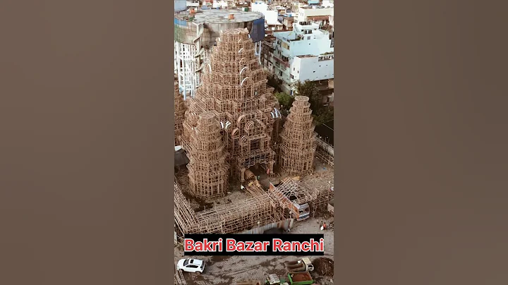 Durga Puja Pandal Bakari bazar Ranchi | Best durga puja pandal Ranchi #viral #shorts #durgapuja2025
