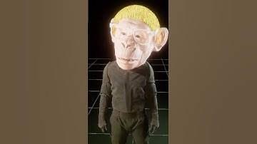 Fooling around with the Unity Hair Simulation and Face Capture  #unity #unityhair #augmentedreality