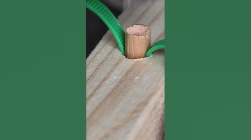 Remember this tip! How to fix iron bars with wooden straps #diy #woodscraft #woodworking #short