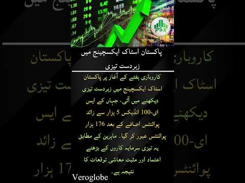 🚨 BREAKING NEWS: Pakistan Stock Exchange Surges Past 176,000 Points #shorts