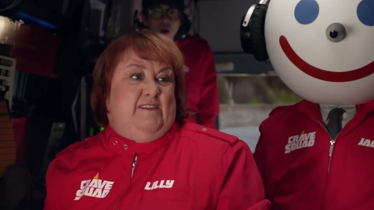 jack in the box commercial crave van "handball" (jumbo breakfast platter)