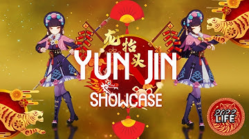 Yun Jin - Showcase (Idle Animations, Attack Animations)