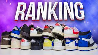 RANKING Air Jordan 1 Travis Scott Sneaker Collection