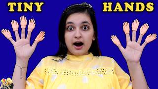 Tiny Hands | Funny Family Challenge | Aayu, Pihu And Mom | Aayu And Pihu Show