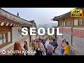 Seoul 🇰🇷 South Korea – 4K Walking Tour | Seongsu, Yeouido, Bukchon Hanok Village & Haebangchon