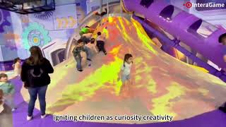 Interactive Volcano Slide & Climbing Game for Kids | Immersive Playground Adventure Equipment