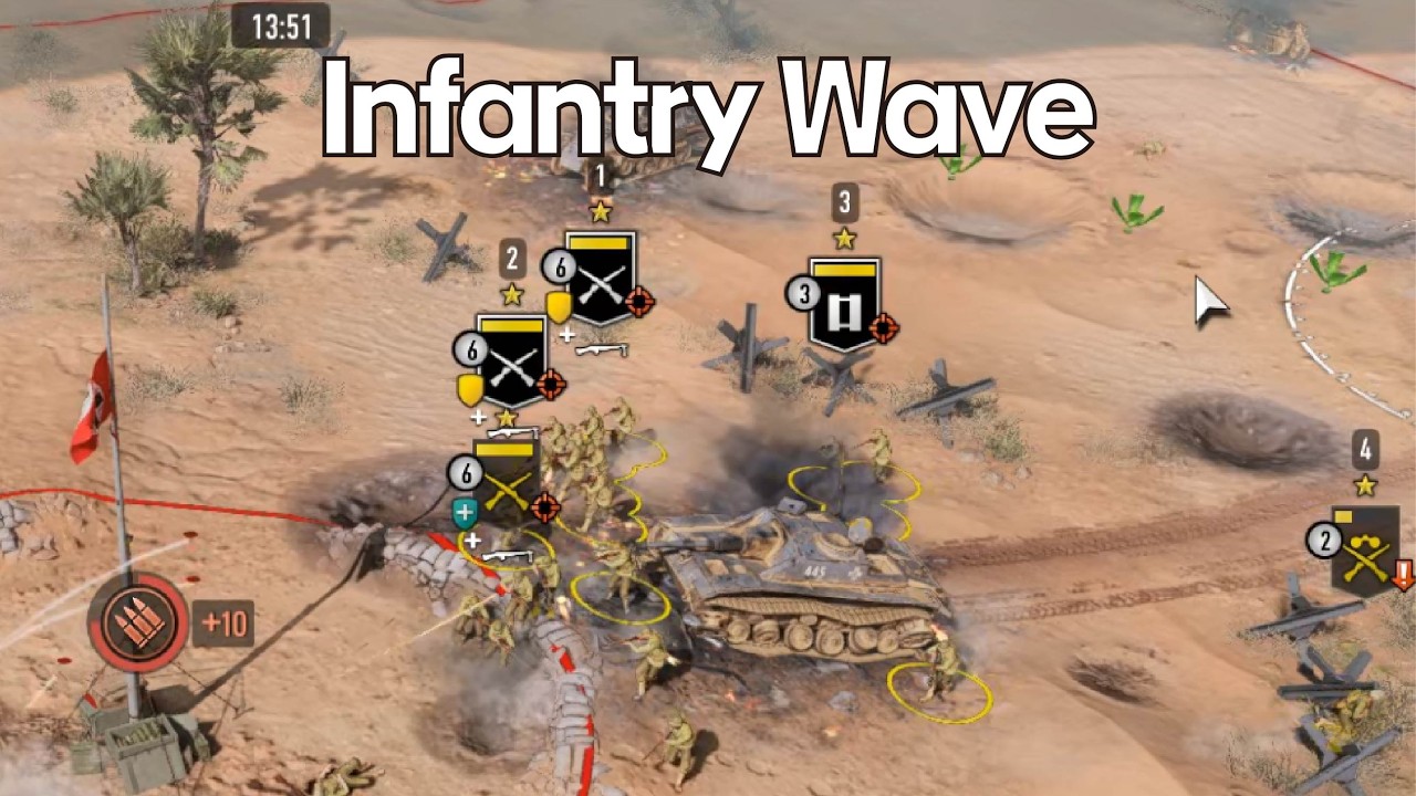 Пехотная волна - Вооруженные силы США 4 на 4 - Company of Heroes 3