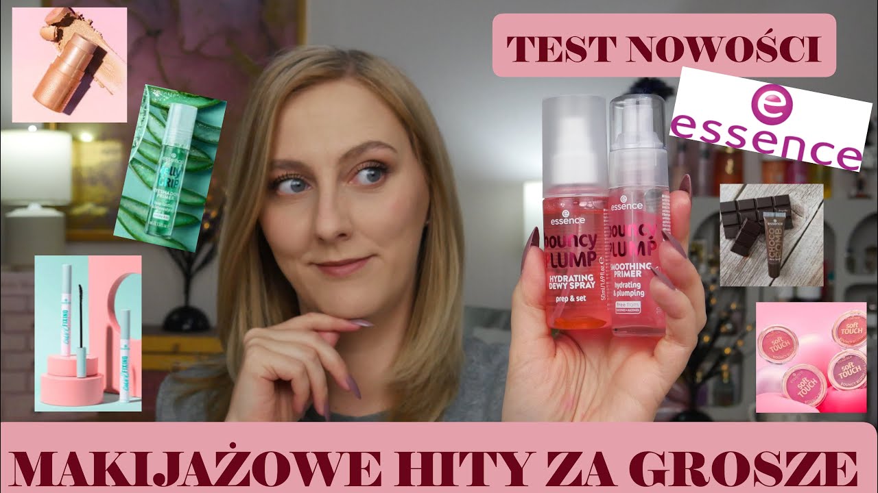 ZNALAZŁAM GENIALNE KOSMETYKI ZA GROSZE🤩 TEST TANICH NOWOŚCI ESSENCE🥰