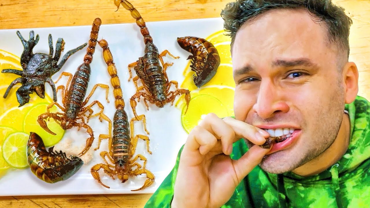 COMIENDO INSECTOS EXÓTICOS EN MÉXICO!!