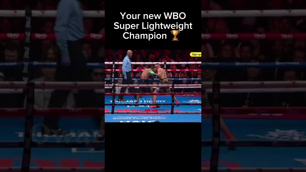 Ваш новый чемпион WBO в суперлегком весе, Шейкер Стивенсон 🥶