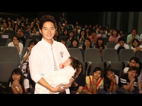 宥勝慶33歳生日 抱女兒會粉絲