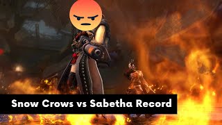 [SC] Snow Crows versus Sabetha Record