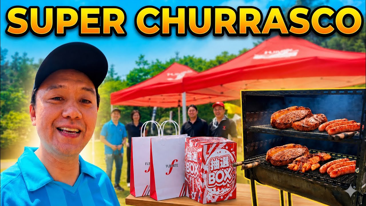 O CHURRASCÃO DA MINHA EMPREITEIRA EM OGAKI - JAPÃO | NA FOLGA 641