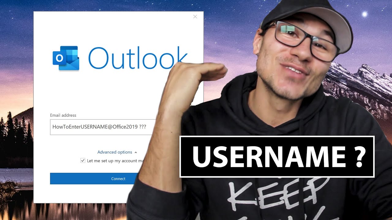 HOW TO ENTER USERNAME Of IMAP Account In OUTLOOK 2019 SOLVED YouTube